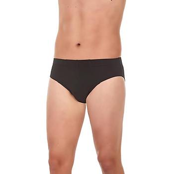 6 Adet Yldz Erkek Bambu Slip Klot Siyah 396