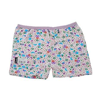 6 Adet Tutku K�z �ocuk Empirme Desenli Boxer Kar���k Desen 849