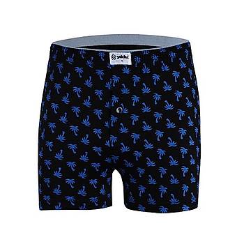 3 Adet Yldz Erkek Tama Lastik Desenli Penye Boxer Short 43