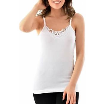 6 l� Paket Battal Beden Sedef Y�ld�z Bayan �p Ask�l� G�p�rl� Atlet 1017