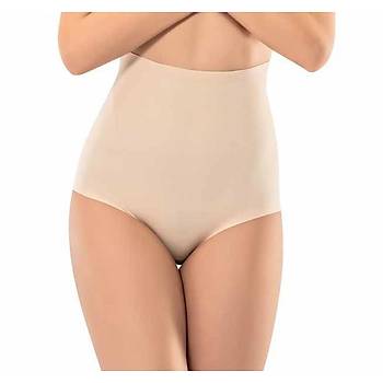 Modinn 4070 Kadn Lazer Kesim Silikonlu Slip Korse Klot Korse