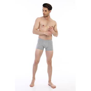 3 Adet ift Kaplan Erkek Elastanl Boxer 810