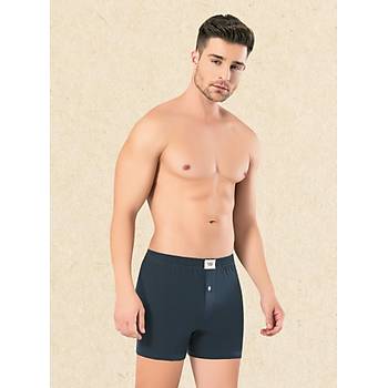 6 Adet Omera Organik Kuma� Erkek D��meli Boxer 2012
