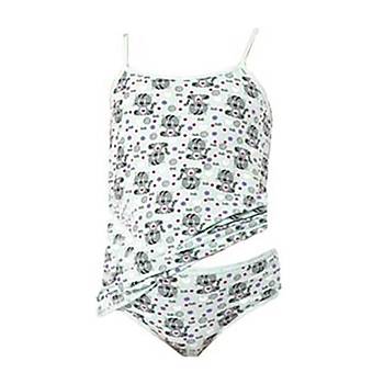 Kota K�z �ocuk �p Ask�l� Atlet K�lot Tak�m� Kar���k Desen 3406