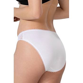 Emay Bayan Modal Pamuklu Dantelli Bikini K�lot 1444