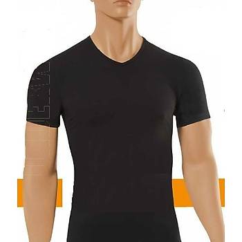 6 Adet ahin Erkek Modal V Yaka Ksa Kol Fanila Atlet Body 10067