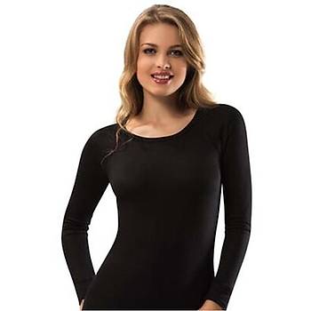 Tutku Elit Bayan Uzun Kol Termal �st Fanila K��l�k ��lik 2706