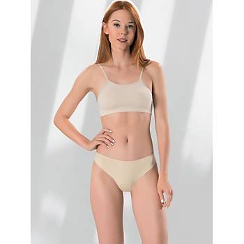 Fabony Bayan Lazer Kesim Silikon Bantl Tanga Klot 2070B