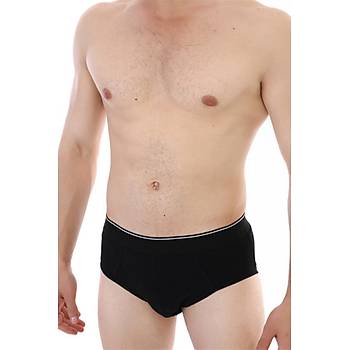 6 Adet �ift Kaplan Elastanl� Erkek Slip K�lot 887