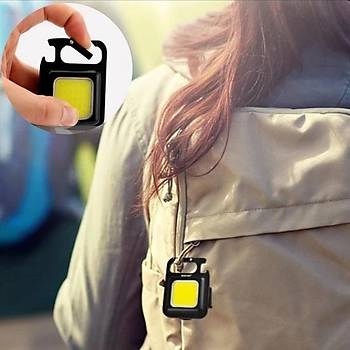 Mini 30 Ledli M�knat�sl� Anahtarl�k Flash Kamp Lambas�