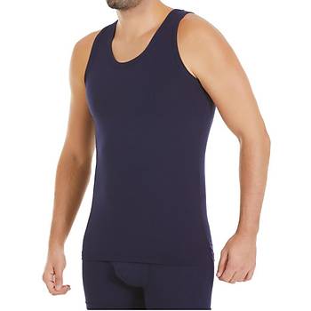 6 Adet Y�ld�z Erkek Modal Likral� Atlet Lacivert 71