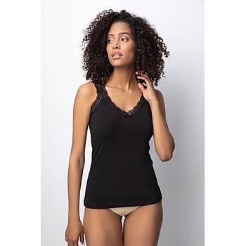 �zlem Bayan Yakas� ve Ask�s� Dantelli Atlet 3286