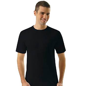 6 l� Paket An�t Ribana Erkek S�f�r Yaka K�sa Kol Atlet 1107