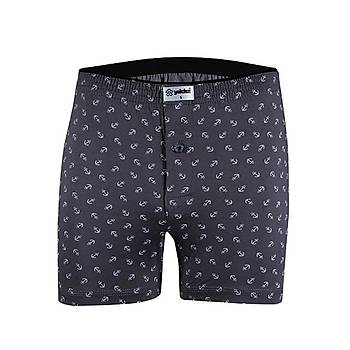 3 Adet Yldz Erkek Tama Lastik Desenli Penye Boxer Short 43