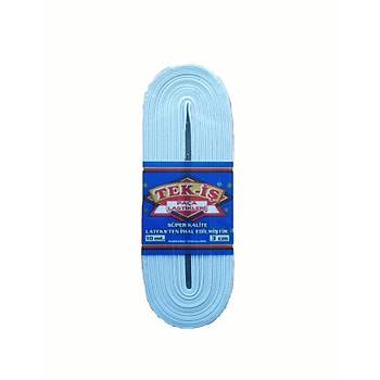 Teki 30 mm Yass Lastik Paa Ve Etek Lastii Beyaz