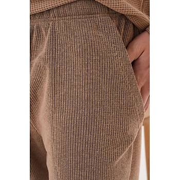 Mecit 2998 Kahve Selanik Kuma� K��l�k Erkek Pijama Tak�m�