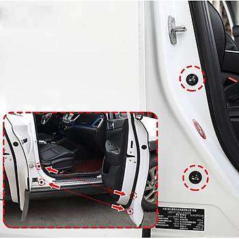 30 Adet 10 lu Paket Araba Kap� Ses ve Darbe Emici Pad Siyah