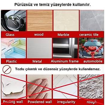 30 Adet 60 Par�a Kolay A��l�r G��l� �ift Tarafl� Bant 18mm*50mm