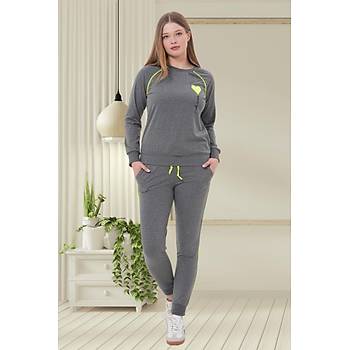 Mecit 6200 Bayan Fme Spor Uzun Kollu Pijama Takm