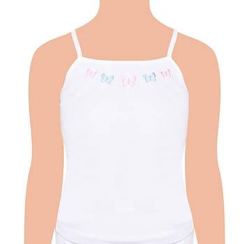 3 l� Paket Tutku K�z �ocuk �p Ask�l� Atlet Beyaz