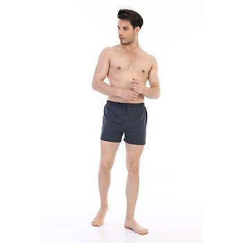 6 Adet �ift Kaplan Erkek Pamuklu Penye Boxer 805