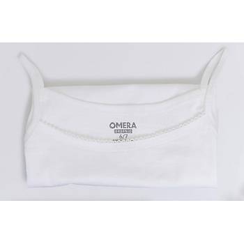 3 Adet Omera Organik Kuma� Ribana K�z �ocuk �p Ask�l� Atlet 5004