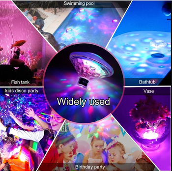 S�cak LED Su Alt� Gece Lambas� Banyo Y�zme Havuz I����