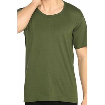 6 Adet Mevsim Erkek B�y�k Beden Renkli Bisiklet Yaka Fanila 34306