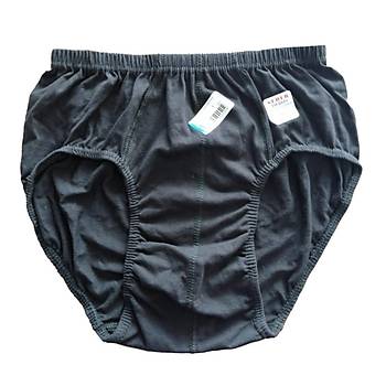 12 li Paket Seher Y�ld�z Erkek Renkli B�y�k Beden Slip K�lot 0005