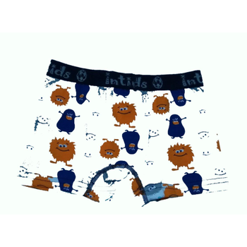 ntimo Kids Erkek ocuk Desenli Likral Boxer