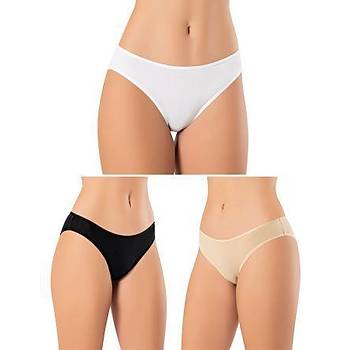 6 l� Paket �ahinler Bayan Modal Likral� Bikini K�lot B3081