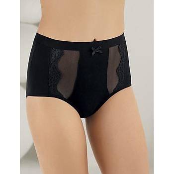 6 l� Paket �ahinler Bayan Dantelli Likral� Bato K�lot Slip B3085