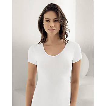 �ahinler Bayan V Yaka K�sa Kollu Likral� Atlet B236