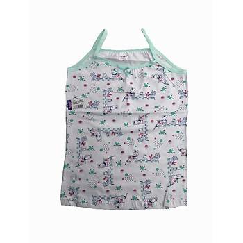 Sedef Y�ld�z� �p Ask�l� Desenli K�z �ocuk Atlet 1095