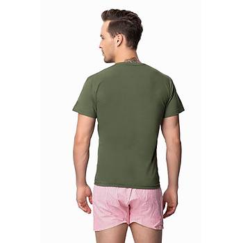 6 l� Paket Donex 2107 Erkek Bisiklet Yaka K�sa Kol Renki Atlet