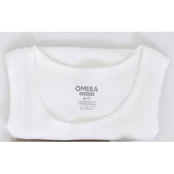 6 Adet Omera Organik Kuma� Ribana Erkek �ocuk Atlet 4002