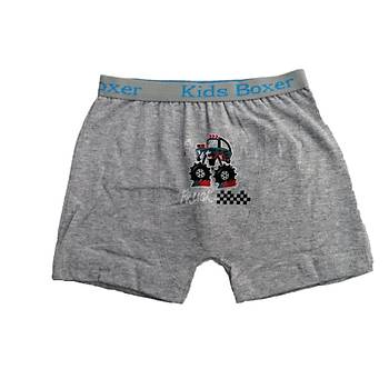 12 li Paket Sedef Yldz Erkek ocuk Likral Boxer 1089