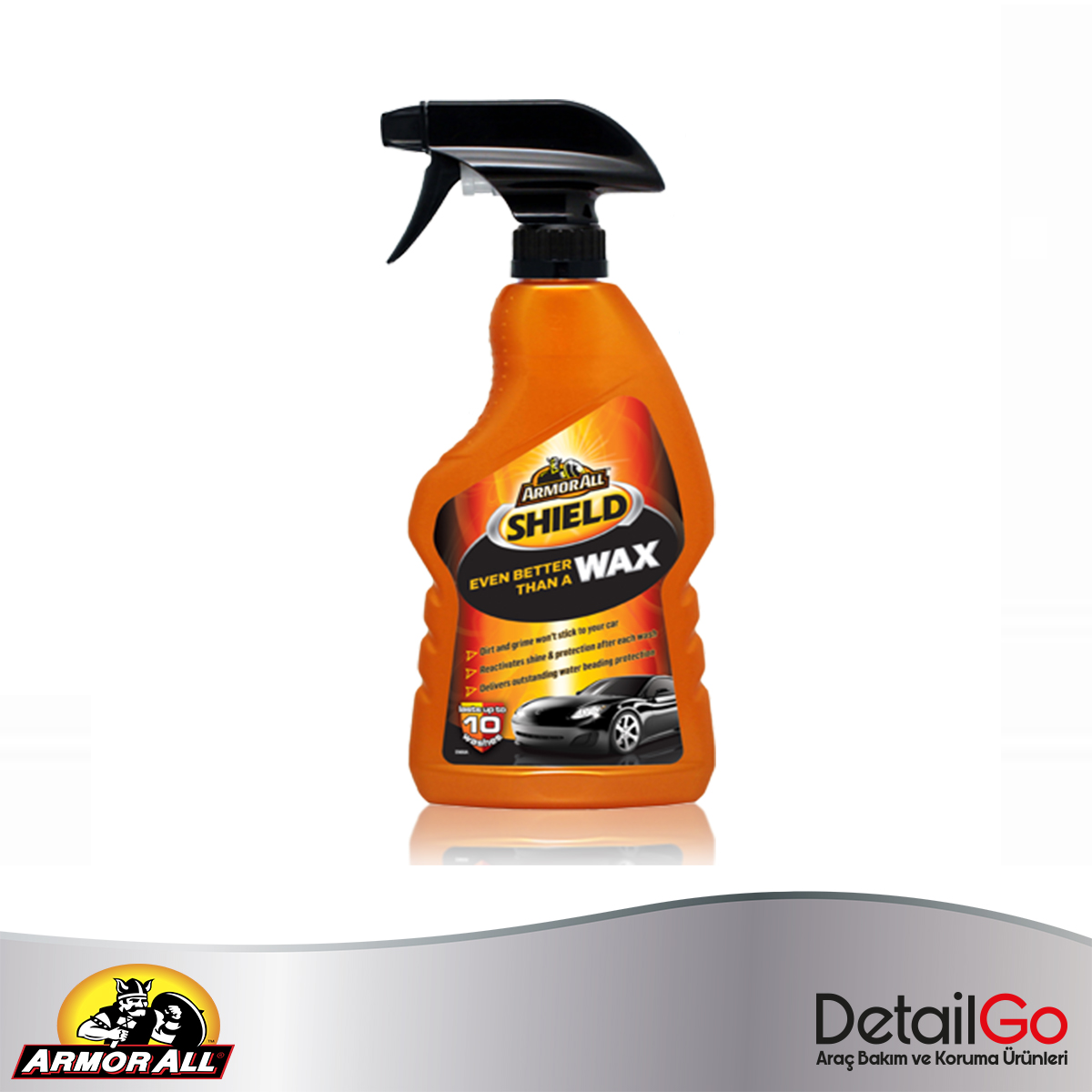ARMOR ALL Shield Wax Sprey Quick Detailer. 500ml. « DetailGO Araç