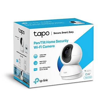 Tp-Link Tapo C200 Gece Görüþlü PTZ 360 Wi-Fi Cam