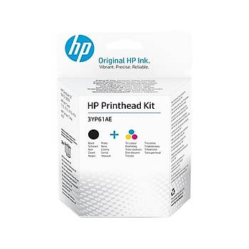 HP 3YP61AE Siyah/Üç Renkli Baský Kafasý Takýmý