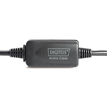 Digitus DA-73100-1 10m USB 2.0 Repeater Kablosu