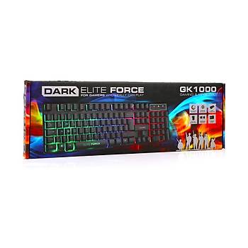 Dark DK-AC-GK1000 RGB USB Siyah Gaming Klavye