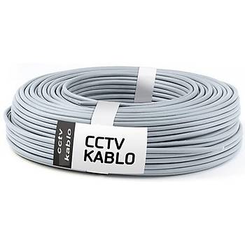 CCTV  Kablo 100 Metre (2x1x2x0.22x0.22)