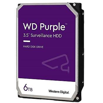 WD 6TB Purple 3.5" 128MB Sata 6Gb/s 7/24 WD62PURZ