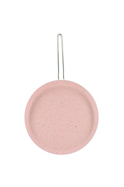 Kad Kz 28 cm Granit Krep / Gzleme Tavas - Pembe