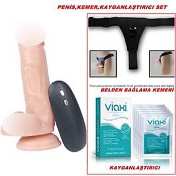 Belden Balamal 10 Fonksiyonlu Titreimli Penis Et Dokusu Sper Realistik 17.5CM