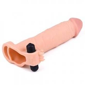 LOVETOY X-TENDER Realistik Titreimli Uzatmal Penis Klf