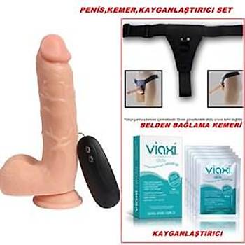 Belden Balamal Lovetoy Titreimli 18CM Realistik Penis