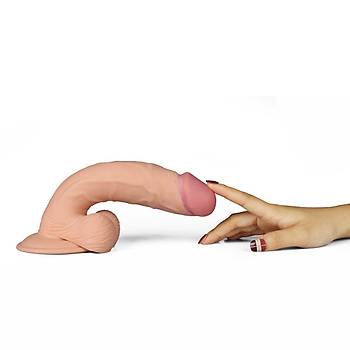 Belden Balamal UR3 Yeni Nesil Gl 10 Farkl Titreimli Realistik Penis 23CM