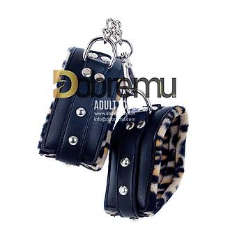 Fantezi Leopar Deri Kelepe